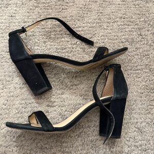 Jessica Simpson Sz 9 Black Women's sandal block Heels 3in